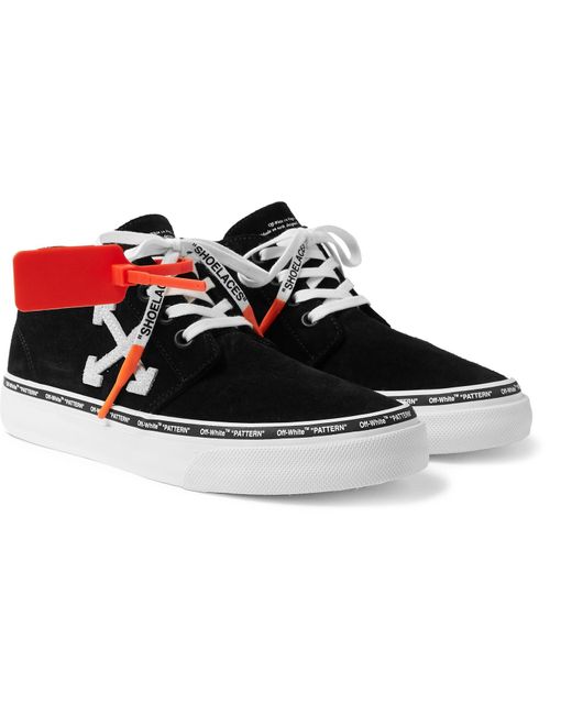 Off-White c/o Virgil Abloh Skate Sneakers in Black | Lyst