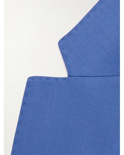 Theory Blue Lucas Ossendrijver Stretch-Wool Suit Jacket for men