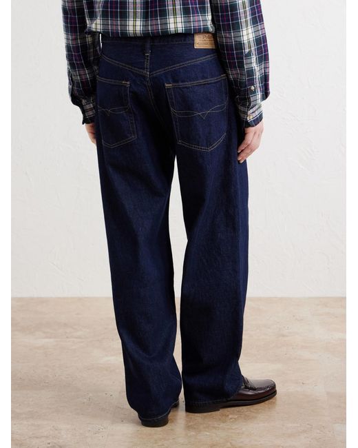 Polo Ralph Lauren Blue Rivington Wide-leg Jeans for men