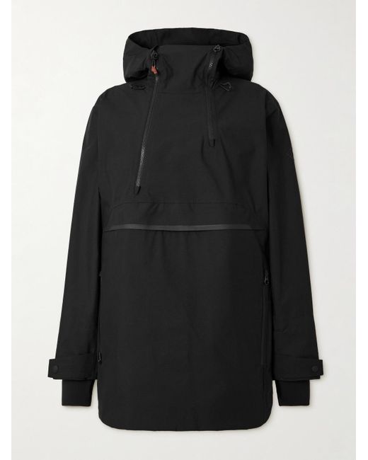 Loro Piana Black Nuptse Clima System Hooded Ski Jacket for men