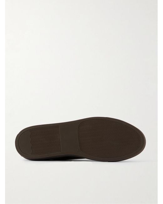 Common Projects Brown Original Achilles Nubuck Sneakers for men