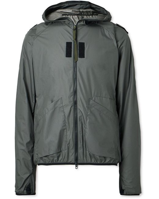 Acronym Black J118-ws Spiked Gore-tex Windstopper® Hooded Jacket for men
