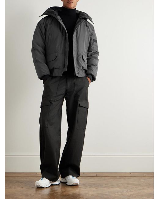 Canada Goose Gray Chilliwack Arctic Tech Hooded Down Jacket for men