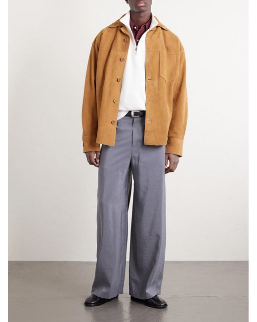 Mr P. Natural Cotton Zip-Up Sweater for men
