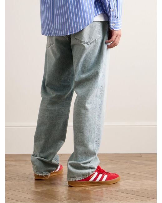 Rag & Bone Blue Fit 4 Straight-leg Frayed Jeans for men