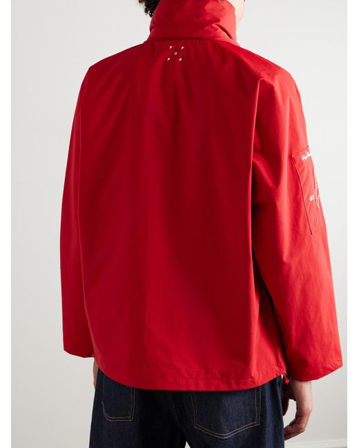 Pop Trading Co. Nautical Logo-Embroidered Nylon Jacket for men