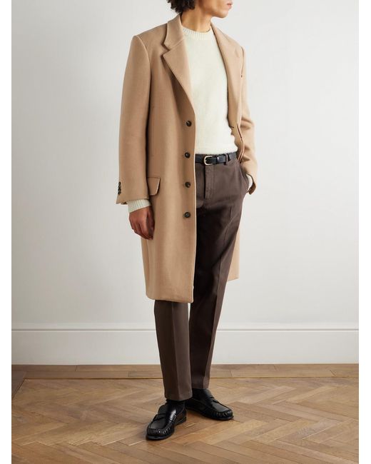 Boglioli White Slim-Fit Wool And Cashmere-Blend Sweater for men