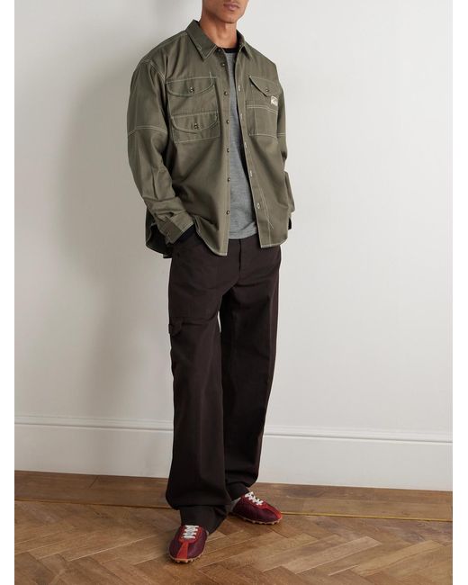 STORY mfg. Green Organic Cotton-Twill Shirt for men