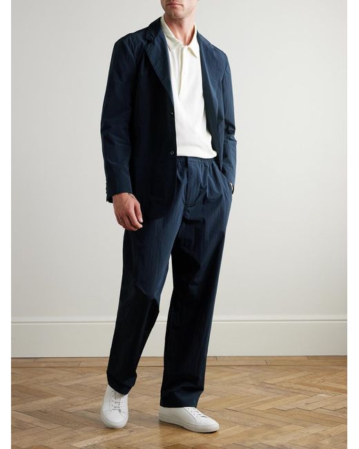 SSAM Blue Tech-shell Blazer for men