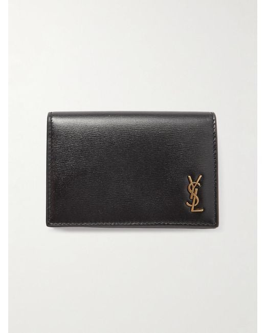 Portacarte di Saint Laurent in Black da Uomo