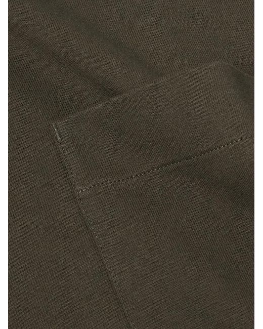 Lemaire Green Cotton-Jersey T-Shirt for men