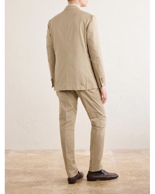 De Petrillo Natural Cotton Suit Jacket for men