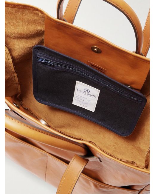 Tote Bag di Bleu De Chauffe in Brown da Uomo