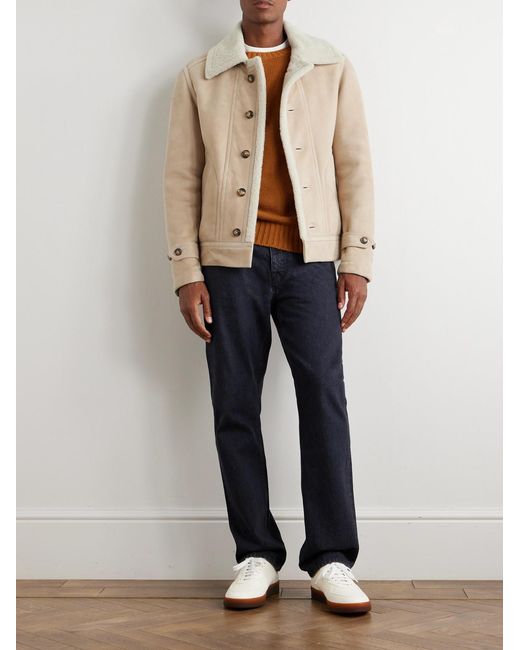 Valstar Natural Chuck Shearling Jacket for men