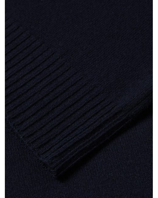 Rohe Ärmelloser Pullover aus einer Woll-Kaschmirmischung in Blue für Herren