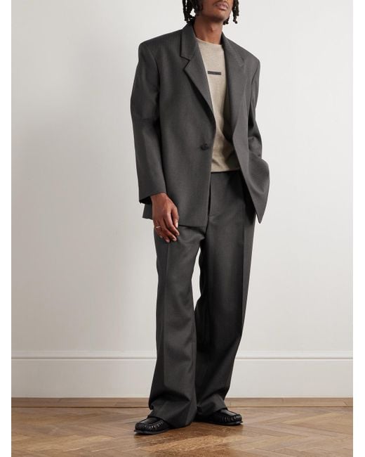 Fear Of God Black Houndstooth Wool Blazer for men