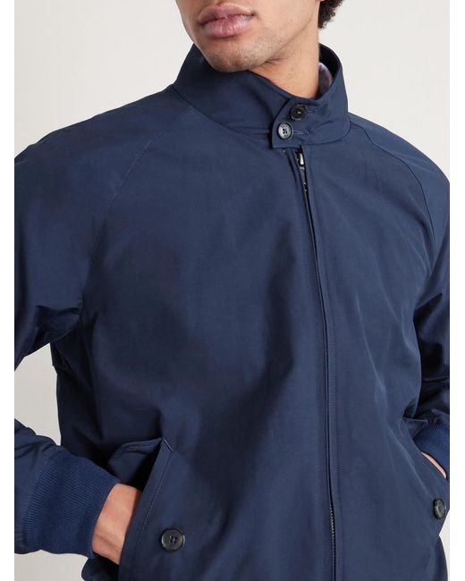 Baracuta Blue G9 Shell Harrington Jacket for men