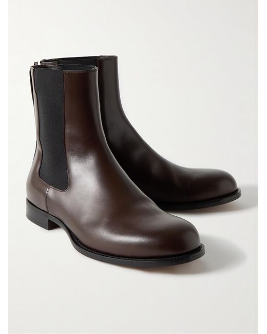 Stivaletti Chelsea di The Row in Black da Uomo