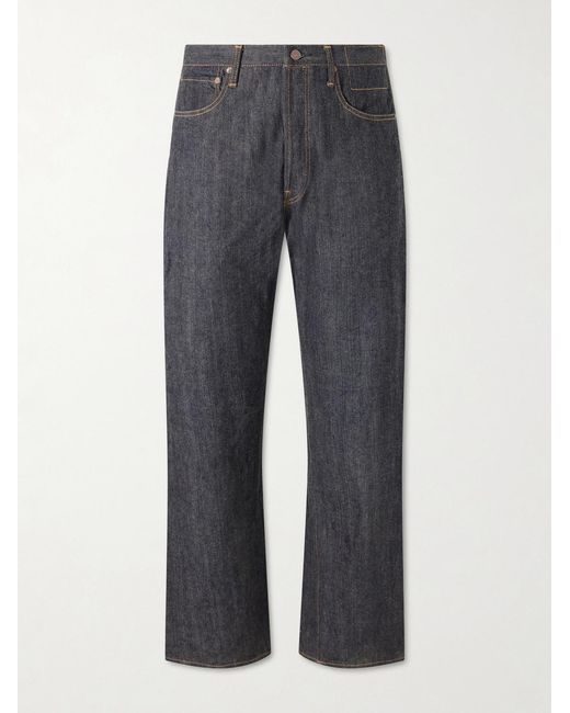 Visvim Gray Social Sculpture Wide-Leg Jeans for men