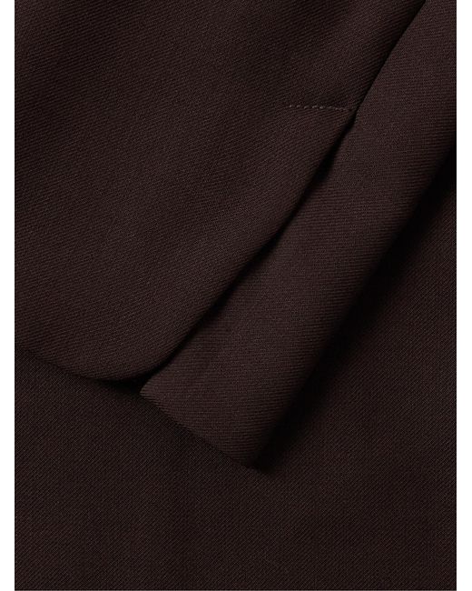 Séfr Brown Seydou Twill Blazer for men