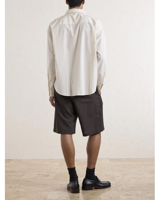 mfpen Natural Exact Striped Cotton Shirt for men