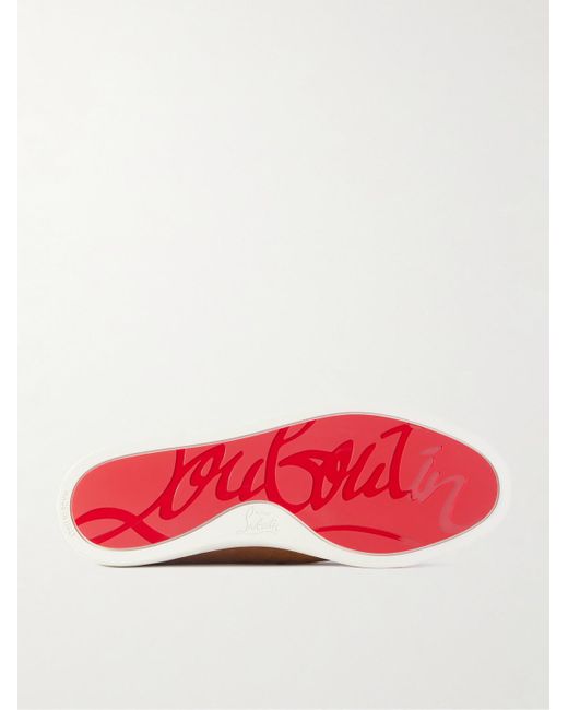 Scarpe Da Barca di Christian Louboutin in White da Uomo