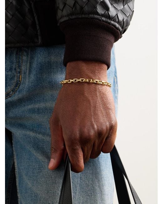 David Yurman Black Streamline® Link 18-karat Gold Chain Bracelet for men