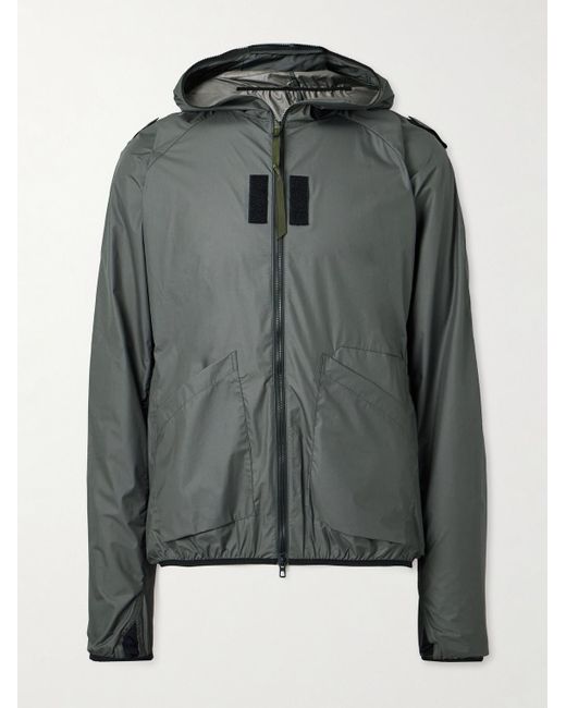 Acronym Black J118-ws Spiked Gore-tex Windstopper® Hooded Jacket for men