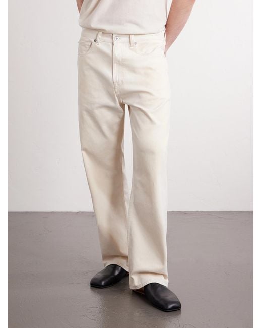 Our Legacy Natural Third Cut Straight-leg Jeans for men