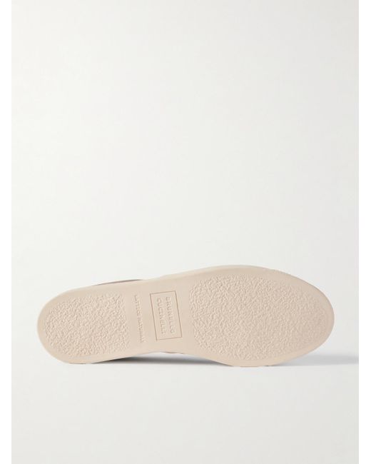 Sneakers Slip-On di Brunello Cucinelli in Gray da Uomo