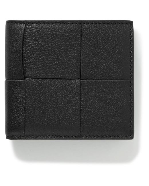 Bottega Veneta Cassette Intrecciato Full-grain Leather Bifold Wallet in ...