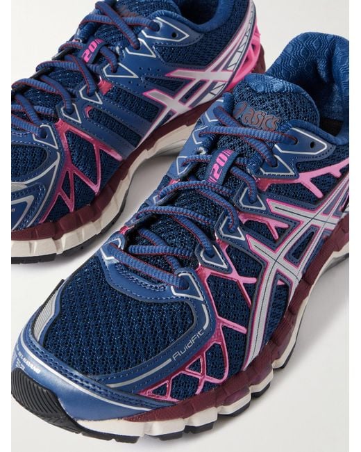 Asics GEL-KAYANOTM 20 Sneakers aus Mesh mit Gummibesatz in Blue für Herren