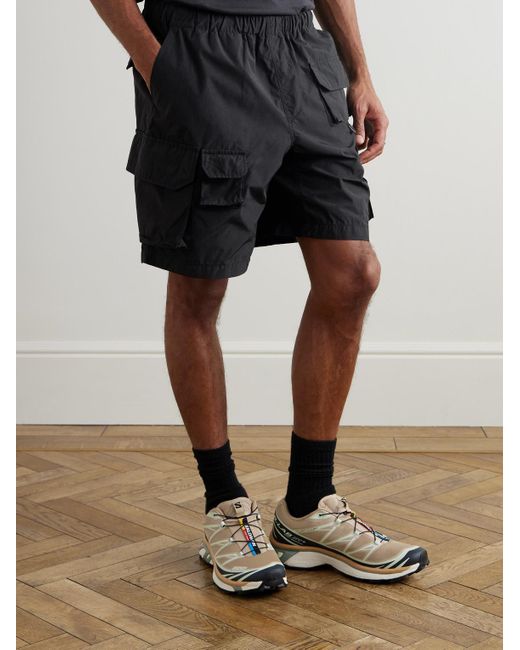 Shorts Cargo A Gamba Dritta di FRIZMWORKS in Black da Uomo