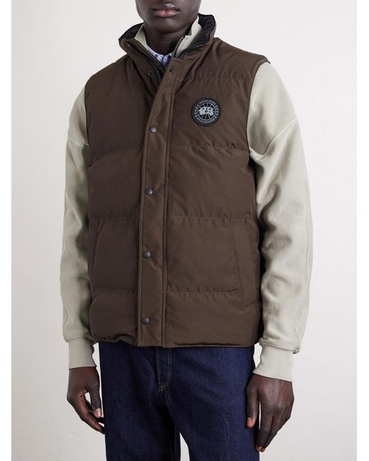 Canada Goose Brown Vests for men