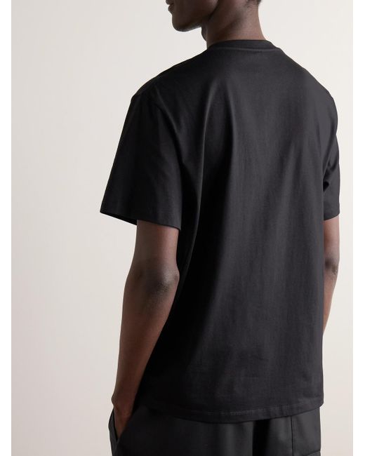 Loewe Black Pocket Anagram T-Shirt for men