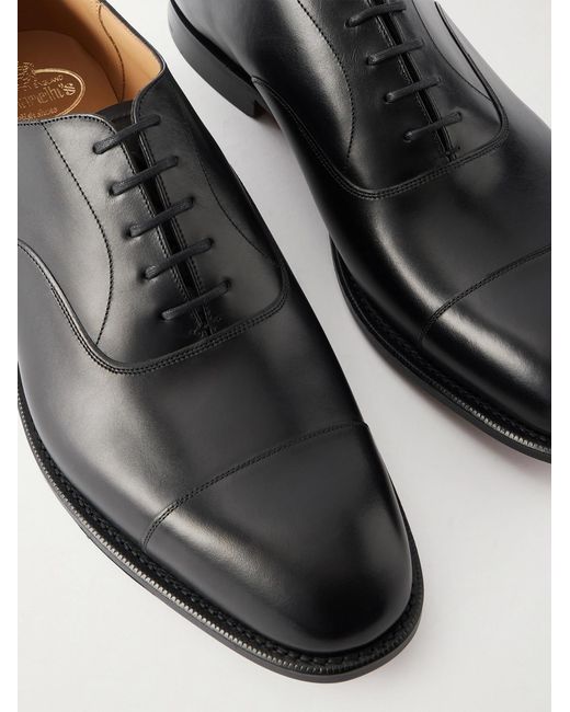 Church's Black Consul Leather Oxford Shoes for men