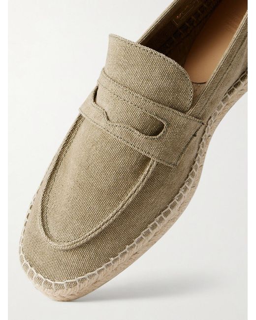 Castaner Natural Nacho Canvas Espadrilles for men