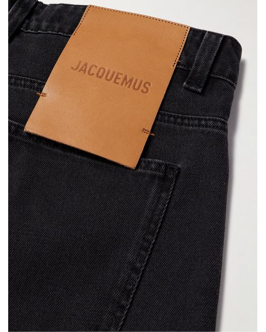 Jeans a gamba dritta di Jacquemus in Black da Uomo