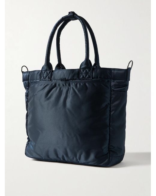 Porter-Yoshida and Co Blue Tanker Nylon-Twill Tote Bag for men