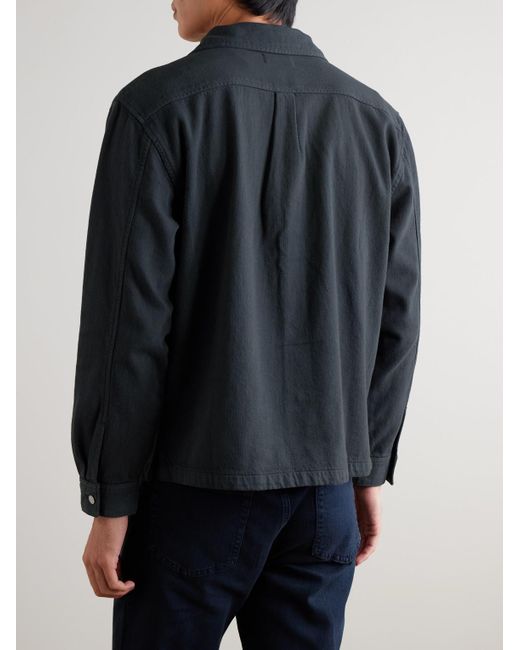 FRAME Blue Cotton Shirt for men