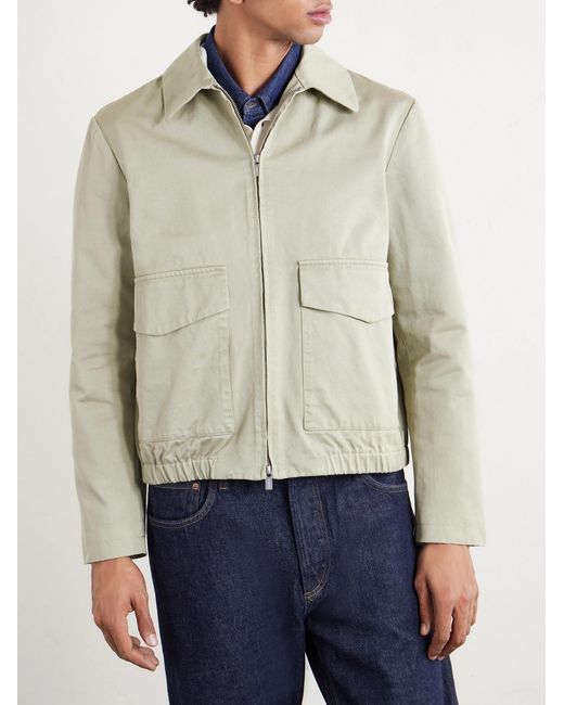 Barena Natural Cotton-gabardine Jacket for men