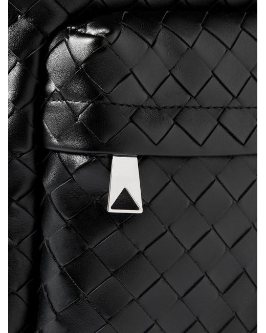Bottega Veneta Avenue Rucksack aus Intrecciato-Leder in Black für Herren
