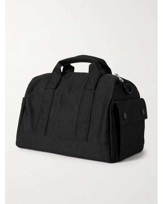 Porter-Yoshida and Co Black Smoky Cordura® Duck Messenger Bag for men