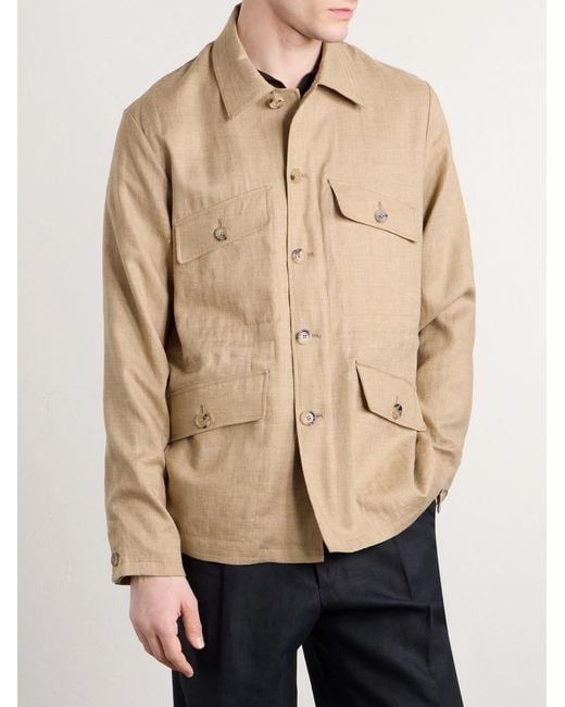 Paul Smith Natural Linen Jacket for men