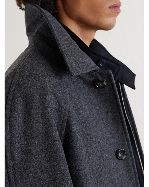 A.P.C. Blue Wool Coat for men