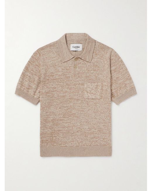 Corridor NYC Natural Pima Cotton Polo Shirt for men