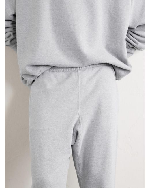 Remi Relief Gray Straight-leg Cotton-jersey Sweatpants for men