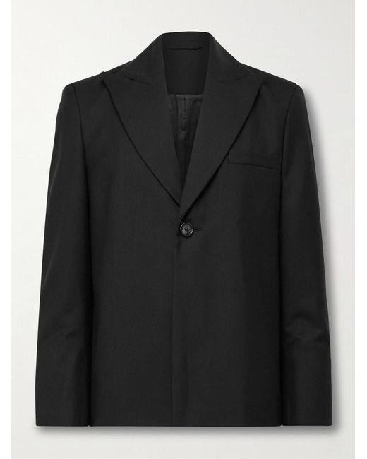 Séfr Black Seydou Twill Blazer for men
