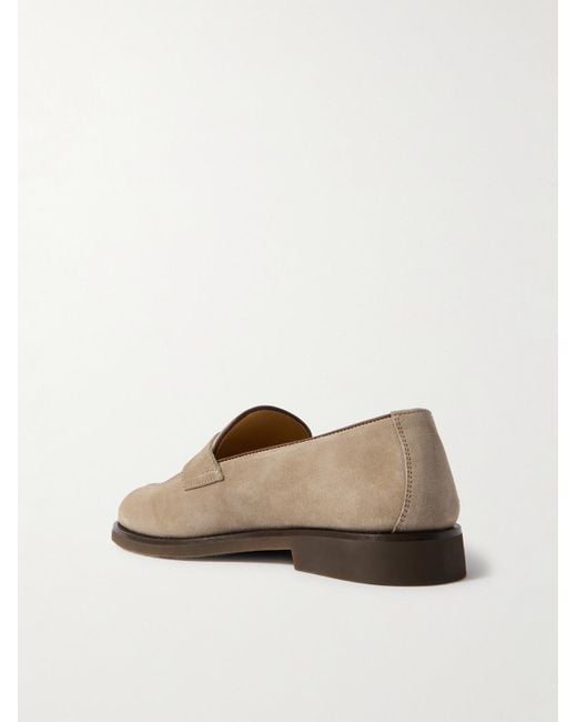 Mocassini di Brunello Cucinelli in Brown da Uomo
