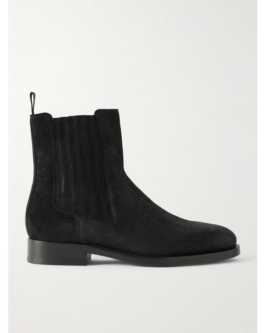 Stivaletti Chelsea di Brunello Cucinelli in Black da Uomo